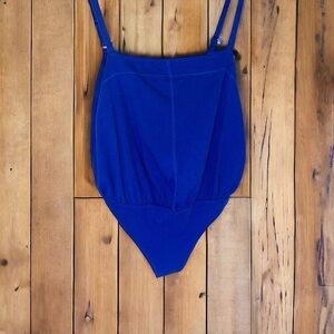 Free People Marissa Ribbed Bodysuit Top
